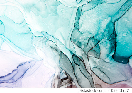 Artistic Composition. Alcohol Ink Picture. Contemporary Image. Hand-painted Artistic Composition. Multilayer Style. luxury Composition. Closeup Watercolour Design. Artistic Composition. Alcohol Ink Picture. Contemporary Image. Hand-painted Artistic Composition. Multilayer Style. luxury Composition. Closeup Watercolour Design. 103513527
