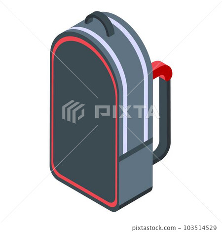 Surfer backpack icon. Isometric of surfer backpack vector icon for web design isolated on white background 103514529