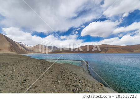 Pangong Lake is the highest saltwater lake in the world,Pangong Tso or Pangong Lake is an endorheic lake spanning eastern Ladakh and West Tibet situated at an elevation of 4,225 m , Ladakh, India, Pangong Lake is the highest saltwater lake in the world,Pangong Tso or Pangong Lake is an endorheic lake spanning eastern Ladakh and West Tibet situated at an elevation of 4,225 m , Ladakh, India, 103515728