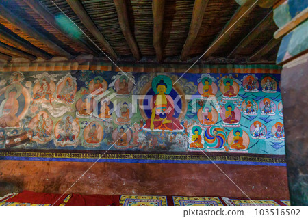 Thiksey Monastery,Thiksey Gompa, Leh Ladakh, Jammu,Kashmir, India 103516502