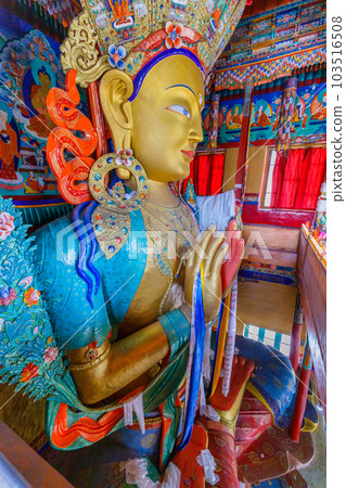 Thiksey Monastery,Thiksey Gompa, Leh Ladakh, Jammu,Kashmir, India 103516508