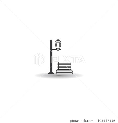 Garden light icon Garden light icon 103517356