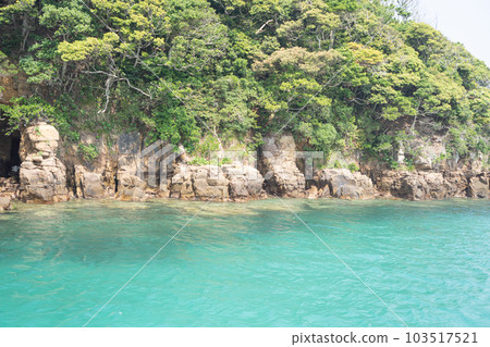 The scenery of the island seen from the sea ferry 103517521