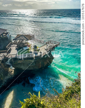 Blue Point Beach Ungasan, Pantai Suluban in Uluwatu Beach, Bali, Indonesia Blue Point Beach Ungasan, Pantai Suluban in Uluwatu Beach, Bali, Indonesia 103517676