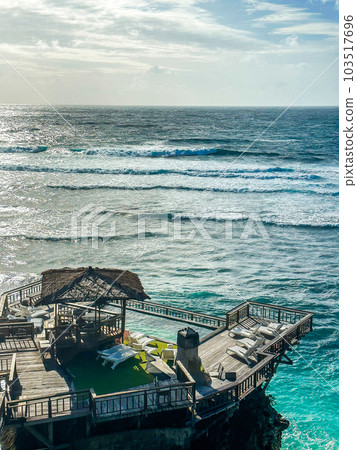 Blue Point Beach Ungasan, Pantai Suluban in Uluwatu Beach, Bali, Indonesia Blue Point Beach Ungasan, Pantai Suluban in Uluwatu Beach, Bali, Indonesia 103517696