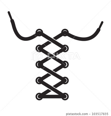 shoelace icon 103517835