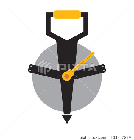 Roll meter icon Roll meter icon 103517839