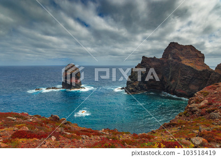 Guardian of the Atlantic, Majestic Gorilla Rock in Ponta de Sao Lourenco, Madeira Island, Portugal Guardian of the Atlantic, Majestic Gorilla Rock in Ponta de Sao Lourenco, Madeira Island, Portugal 103518419