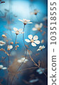 Image of tightly Realistic multi type of Flowers without leaf, pale colorful color style , minimal background for phone or desktop wallpaper. 103518555