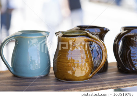 Pottery market pottery image Pottery market pottery image 103519793