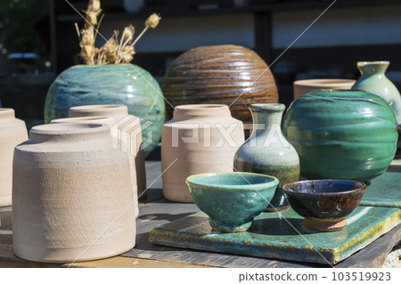 Pottery market pottery image 103519923