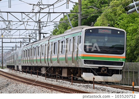 高崎線本所～岡部 JR 東日本 E231 系 1000 系 K-07 編隊（Kozu） 103520752