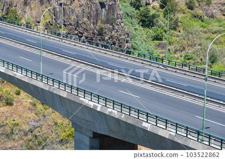 Expressway in Funchal, Madeira 103522862