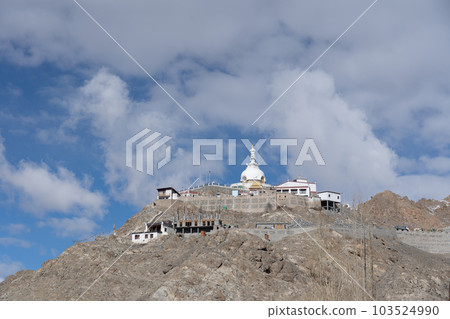 Shanti Stupa in Leh, Ladakh 103524990