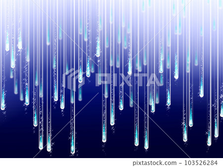 Glitter drops and glass rod background 103526284