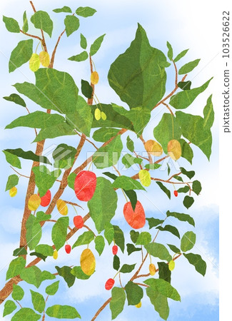 There is a gummy tree illustration background There is a gummy tree illustration background 103526622