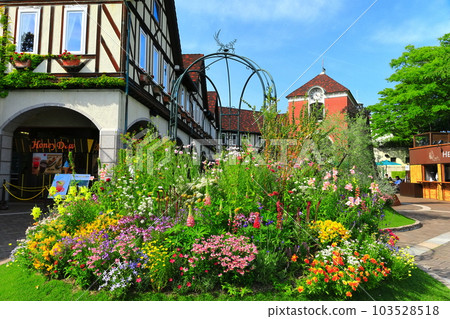 [Hyogo Prefecture] Kobe Nunobiki Herb Garden (Welcome Garden) in fine weather 103528518