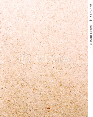 Vertical background image of the surface of a white wood-colored particleboard with compacted small pieces of wood 103529876