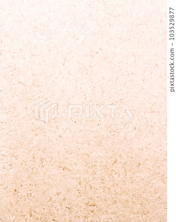 Vertical background image of a light white wood particle board surface with compacted small pieces of wood 103529877