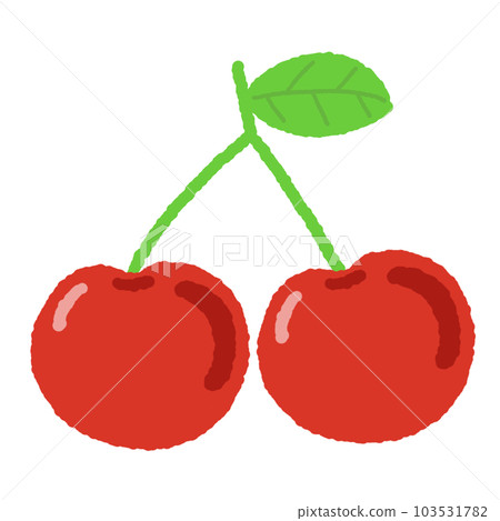 Cute Cherry graphic elements 103531782
