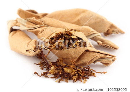 Tobacco in twisted paper 103532095