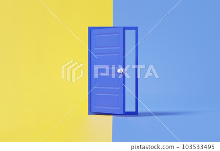Breakthrough yellow and blue backgrounds and fantasy freedom, minimal concept of card communication, advertising, sales, promotions, sales, width, network Breakthrough yellow and blue backgrounds and fantasy freedom, minimal concept of card communication, advertising, sales, promotions, sales, width, network 103533495