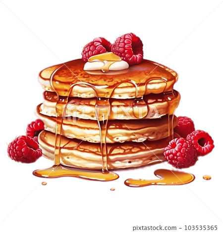 Raspberry Pancakes Raspberry Pancakes 103535365