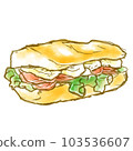 Cascoot (ham and cheese sandwich) 103536607
