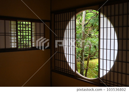 Famous Zen Temple Sesshu-ji Temple in Kyoto City Zunantei Tea Room Famous Zen Temple Sesshu-ji Temple in Kyoto City Zunantei Tea Room 103536802