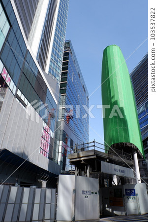 建設中的澀谷櫻花舞台 建設中的澀谷櫻花舞台 103537822