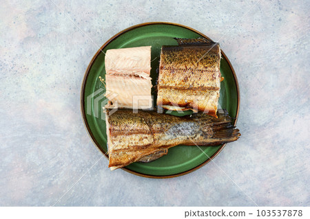 Smoked red fish fillet Smoked red fish fillet 103537878