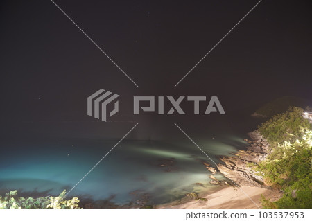 The night view of jindo 103537953