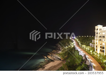 The night view of jindo 103537955