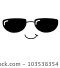 Smart and cool face 103538354