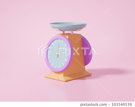 3D稱重秤圖標 103540539