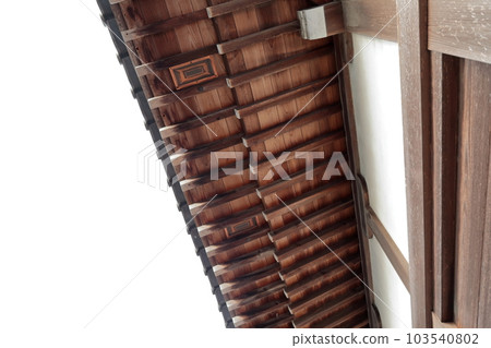 Shinto shrine makeup eaves Shinto shrine makeup eaves 103540802