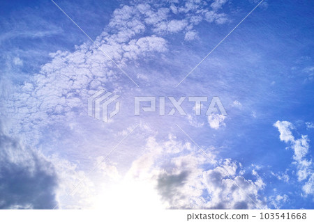 Blue sky and cloud image 103541668