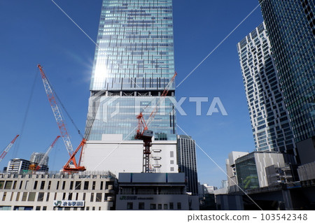 正在重建的澀谷站西口 103542348