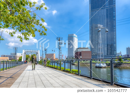 橫濱港未來城市景觀火車路 橫濱港未來城市景觀火車路 103542777