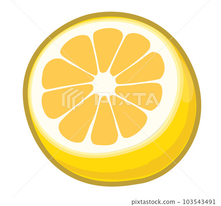 切檸檬的插圖 切檸檬的插圖 103543491