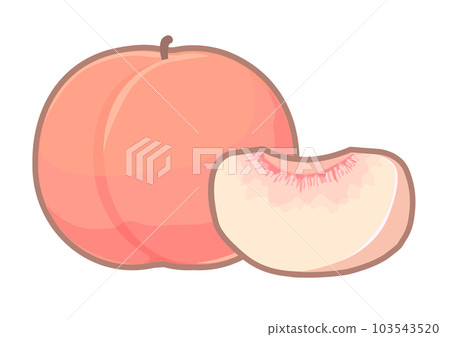 桃子的例證 桃子的例證 103543520