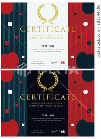 Certificate of award, certificate of commendation landscape template 77 Certificate of award, certificate of commendation landscape template 77 103544306