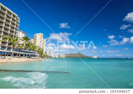 Hawaii scenery [Waikiki Beach] 103544637