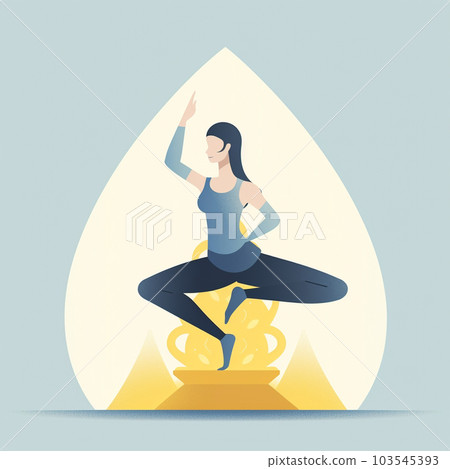 瑜伽教練AI形象 103545393