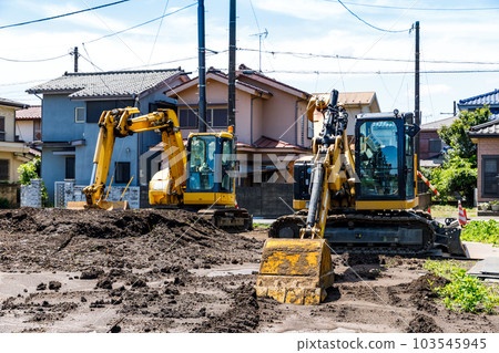 建築工程重型挖掘機 103545945
