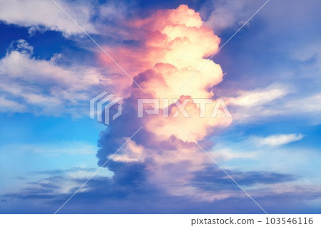 《AI影像》黃昏的天空 103546116