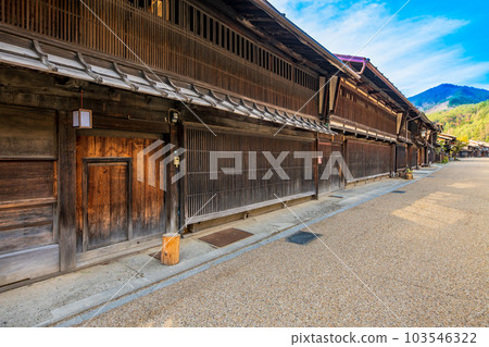 Townscape of Narai-juku, Nakasendo, Nagano Prefecture 103546322