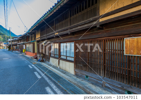 長野縣大和村中山道野尻宿的街景 長野縣大和村中山道野尻宿的街景 103547011