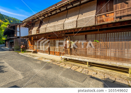 Townscape of Tsumagojuku, Nagiso Town, Nagano Prefecture, Nakasendo 103549602