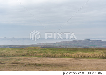 Beautiful spring landscape of Kakheti, Georgia 103549868